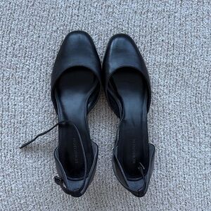 Nordstrom Black Flats